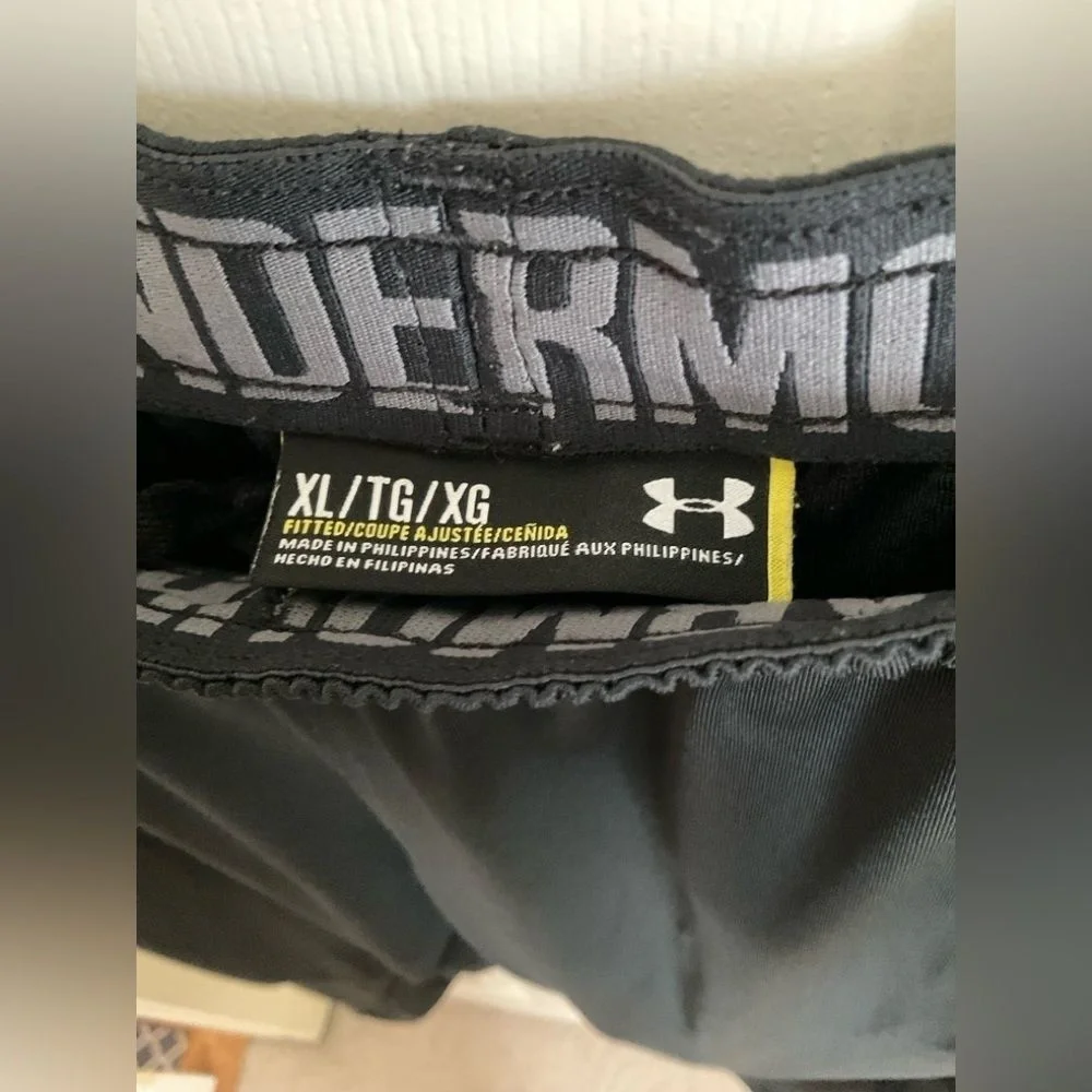 Under Armour Womens‎ Black Fitted Workout Pants Size XL